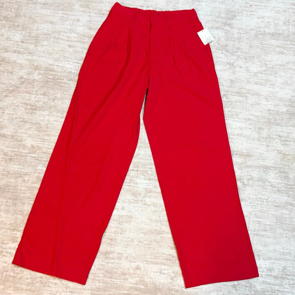A New Day Women’s 4 Pleated Pants Trousers High Rise Coporatecore Girl Boss New